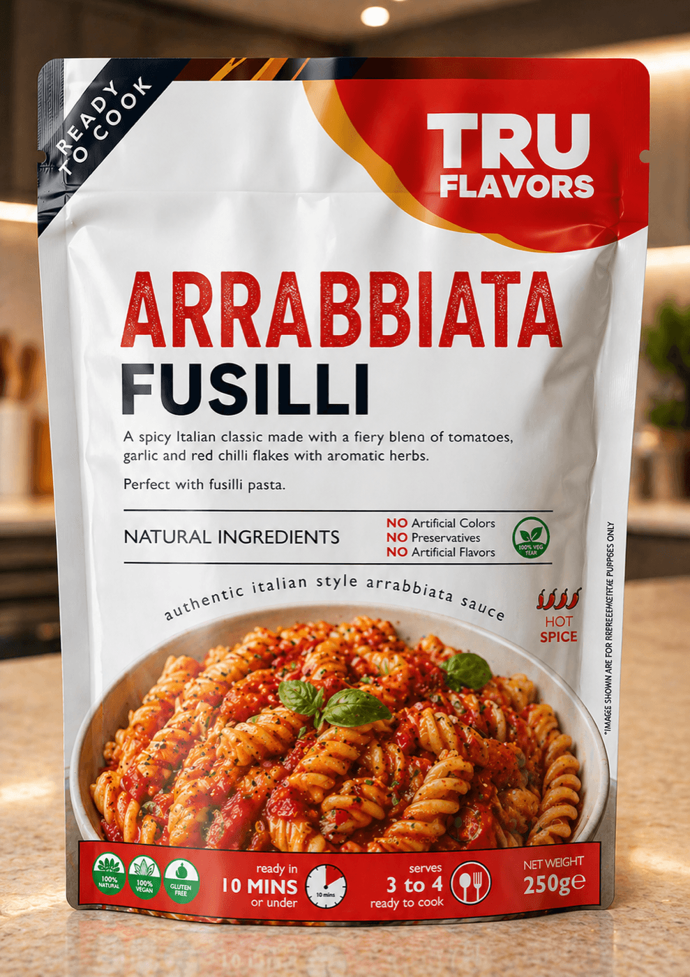 Arrabbiata Fusilli